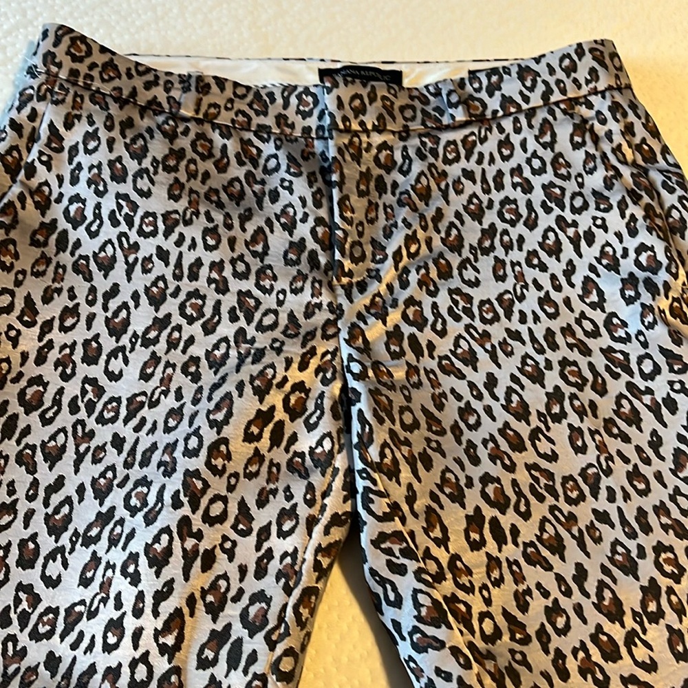 Banana Republic Avery Pants. Fun cheetah print design.